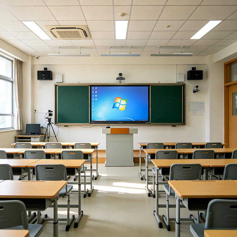 中学智慧教室与录播会议室项目